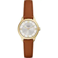 Fossil »GILMORE«, Armbanduhr, Damenuhr, Lederarmband, analog