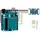 Waveshare 1.51 Transparent OLED Displaymodul, SPI, I2C, 128×64 Pixel, 3,35V