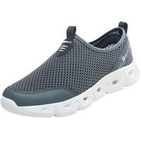 Luckywaqng Barfußschuhe Fitnessschuhe Mit Zero-Drop Sohle Leicht Weit Zehenschuhe Pantoffeln Weichen Boden Freizeitschuhe Fliegennetz Atmungsaktiv Anti-Rutsch Bequem Walkingschuhe - 40 EU