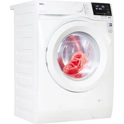 AEG Waschmaschine "LR6A668", A (A-G), weiß, B:60cm H:85cm T:60cm, Waschmaschinen, ProSense Mengenautomatik​ - spart bis 40% Zeit, Wasser und Energie