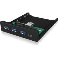 RaidSonic Icy Box IB-HUB1418-i3 USB-Hub, 1x USB-C 3.0, 3x