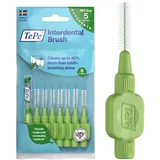 TePe Interdentalbürste, Original, Grün, 0,8 mm/ISO 5, 8 Stk., Plaque-Entfernung, effiziente Reinigung der Zahnzwischenräume,für große Lücken