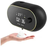 NCONCO Automatischer Seifenspender Smart Sensor Seifenspender USB Wiederaufladbar IPX5 Wasserdicht 3 Stufen Anpassung Schaumvolumen 450ml für Küche & Bad