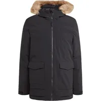 adidas Hooded Fur Parka Black L
