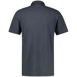 Lerros Poloshirt LERROS "Maskulines Poloshirt mit griffiger Struktur in großen Größen", Herren, Gr. 3XL, grau (lava grau), 100% Baumwolle, ohne Ausschnitt, Shirts