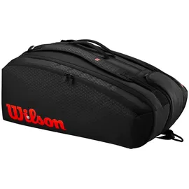 Wilson Clash V3 15PK Racquet Bag Black/Infrared -
