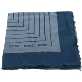 Boss Tuch Laik Scarf 120X120 Open Blue