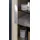 Sanipa 3way Hochschrank 35 x 170 x 34,5 cm Schwarz Metall/MDF/Spanplatte