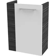 Fackelmann Waschbeckenunterschrank 44 x 60 x 24,3 cm Weiß