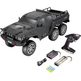 Reely RC-Auto FreeMen 2.0 6x6 Brushed 1:10 CH RTR schwarz