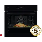 AEG NBB8S621AB Backofen 60cm Schwarz SteamPro 22Heizarten 25Automatikprogramme