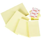 KORES Haftnotizen Notes, 125 x 75 mm, blanko, gelb