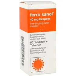 Ferro Sanol Überzogene Tabletten 50 St
