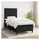 vidaXL Boxspringbett 100 x 200 cm Schwarz