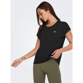 ONLY PLAY ONPAUBREE SS LOOSE TRAIN TEE Trainingsshirt Schwarz S