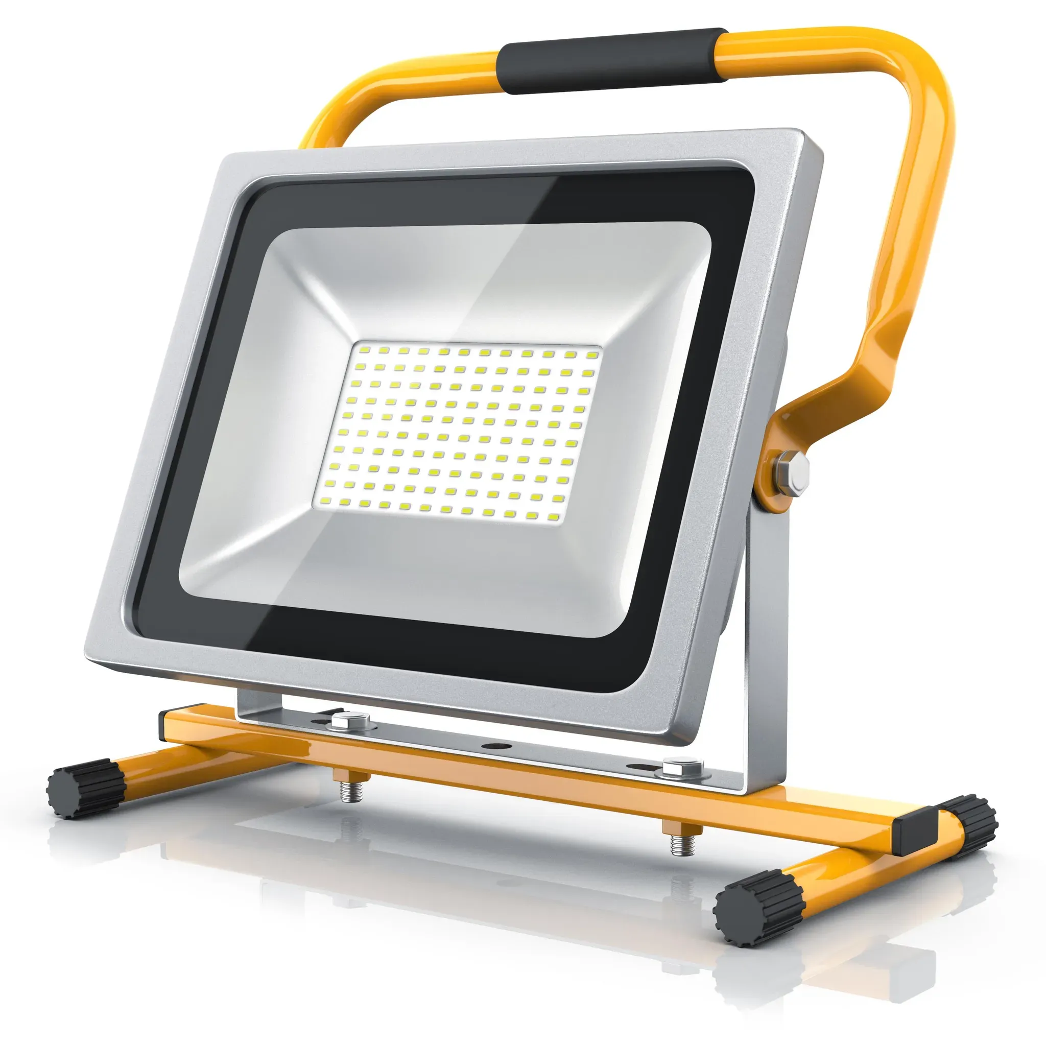 LED-Baustrahler 50 Watt mit Standgestell