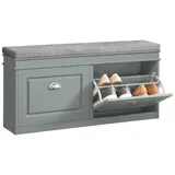 SoBuy FSR64-HG 104 x 52 x 24 cm hellgrau / grau