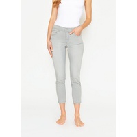 ANGELS Slim-fit-Jeans - Sommer Jeans - Ornella - Slim Fit klassische Hose 7/8 Länge grau 38