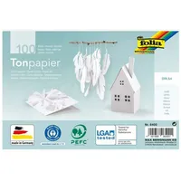 Folia Tonpapier A4 130 g/qm weiß