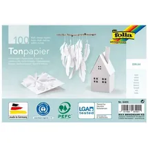 Folia Tonpapier A4 130 g/qm weiß