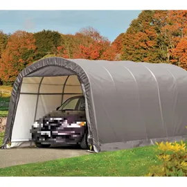 ShelterLogic Zeltgarage 610 cm x 370 cm x 240 cm Grau