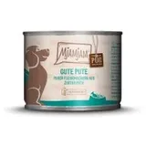 MjAMjAM Purer Fleischgenuss 200g Dose Katzennassfutter 6 x 200 Gramm gute Pute Pur