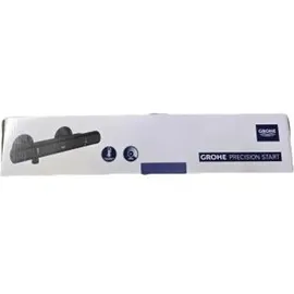 Grohe Precision Start Duschthermostat Wandmontage für 1 Verbraucher Schwarz 345942430