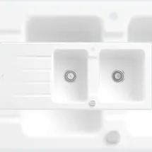 Villeroy & Boch Architectura 1160x510mm stone white + Excenterbetätigung