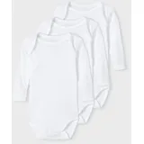 NAME IT Strampler in Bright White, | Gr.: 50