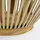 Mica decorations Windlicht Havard Polyester Braun