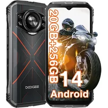 Doogee S Cyber 20 GB RAM 256 GB Schwarz