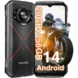 Doogee S Cyber 20 GB RAM 256 GB Schwarz