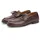 Tommy Hilfiger FLEXIBLE SLIM LEATHER BOAT SHOE Herren Braun 42