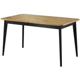 JVmoebel Esstisch Moderner Holztisch Tisch Holz Tische Ess Zimmer Ausziehbar 140/180cm, Made in Europa braun