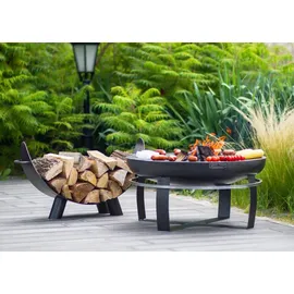 Cook King Feuerschale VIKING Ø 100 cm Schwarz
