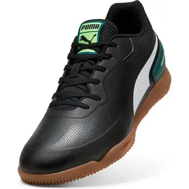Puma Truco III Indoor Fußballschuhe Herren Weiß/Schwarz/Braun 41