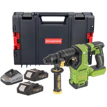 PROCRAFT PHA30bb Akku-Bohrhammer 20 V 2,8 J inkl. 2x Akku 2,0 Ah + Ladegerät + Toolcase