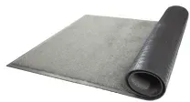 Schmutzfangmatte Optibrush, grau, genoppter Rücken 741806085640-B417 , Maße (B x T): 60 x 85 cm