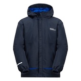 Jack Wolfskin Actamic 3in1 Jacket Kids 3 in 1 Jacke Kinder 116 blau night blue