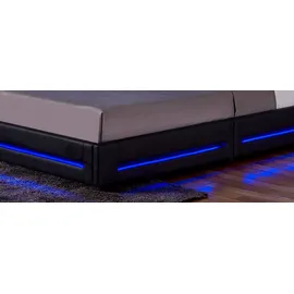 Home Deluxe LED  Asteroid 90 x 200 schwarz