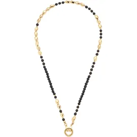 LEONARDO Halskette Dorina Clip&Mix schwarz/Edelstahl, Glas