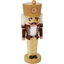Richard Glässer GmbH Seiffen Nussknacker Traditioneller in Naturholz 30 cm mehrfarbig