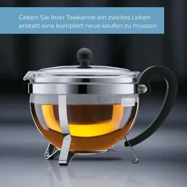 Bodum Ersatzglas zu Teebereiter 1.3l