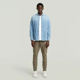 G-Star Zip Pocket 3D Skinny Braun 128