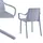 vortivo Gartenstuhl 8er Set 0 x 0 x 0 cm grau