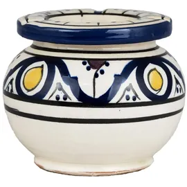 Marrakesch Orient & Mediterran Interior Orientalischer Aschenbecher Adara