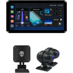 AlienRider M2 Pro Motorrad Multimediasystem + Kameras + Wave-Radar