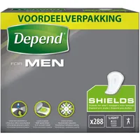 Depend For Men Shields Verband voor incontinentie en urineverlies - 24 stuks - voor mannen