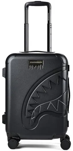 Sprayground Gold Brick Luxe 4 Rollen Kabinentrolley 52 cm  schwarz