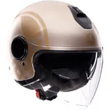 AGV Eteres Sirolo Jethelm - Matt Weiß/Gold / M